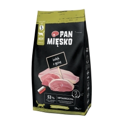 PAN MIĘSKO Indyk z gęsią, granulat S 1,6kg